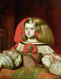 Velazquez | Portrait of the Infanta Margarita | Giclée Canvas Print
