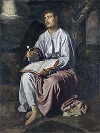 Velazquez | Saint John the Evangelist on the Island of Patmos | Giclée Canvas Print