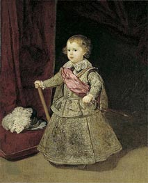 Prince Baltasar Carlos in Silver | Velazquez | Painting Reproduction