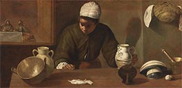 Velazquez | Kitchen Scene with the Supper in Emmaus | Giclée Canvas Print