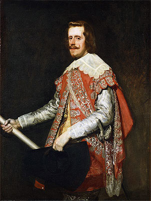 Velazquez | King Philip IV of Spain, 1644 | Giclée Canvas Print