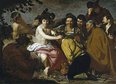 The Triumph of Bacchus, c.1628/29 | Velazquez | Giclée Canvas Print