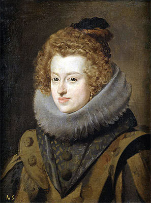 Infanta Maria, Later Queen of Hungary, c.1630 | Velazquez | Giclée Canvas Print