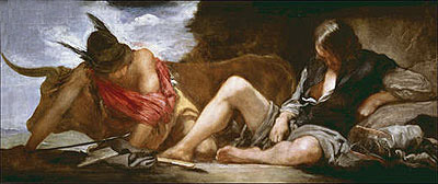 Merkur und Argus, c.1659 | Velazquez