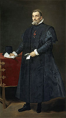 Diego del Corral y Arellano, Judge of the Supreme Council of Castile, c.1631 | Velazquez | Giclée Leinwand Kunstdruck