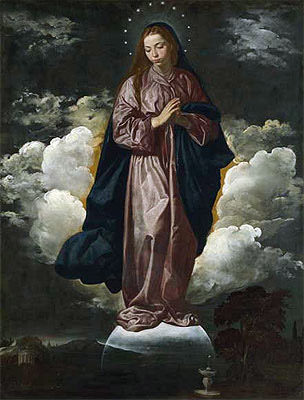 The Immaculate Conception, c.1618 | Velazquez | Giclée Leinwand Kunstdruck