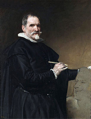 Juan Martinez Montanes, c.1635/36 | Velazquez | Giclée Leinwand Kunstdruck