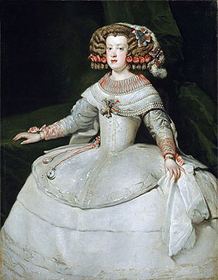 Infanta Maria Theresa, 1653 | Velazquez | Giclée Leinwand Kunstdruck