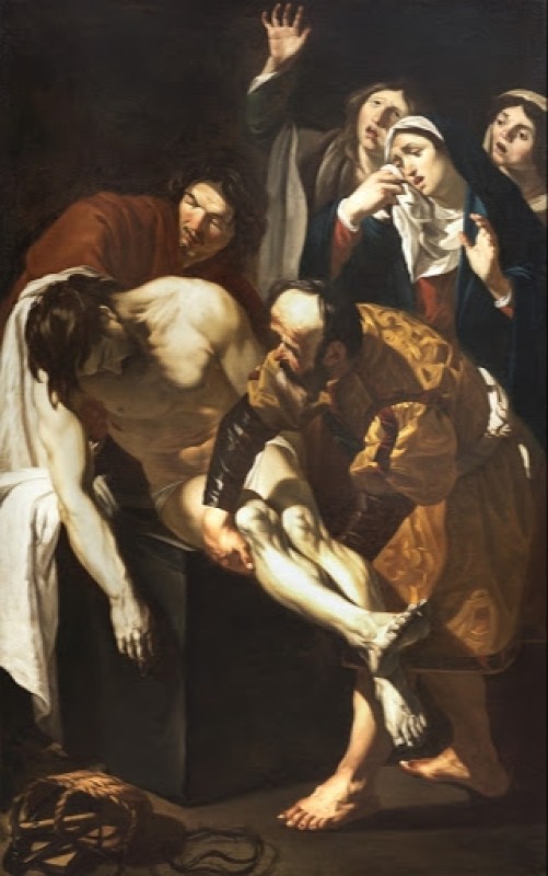 The Entombment of Christ, c.1617/21 | Dirck van Baburen | Giclée Canvas Print