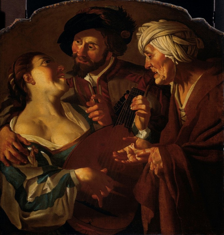 The Procuress, a.1623 | Dirck van Baburen | Giclée Canvas Print