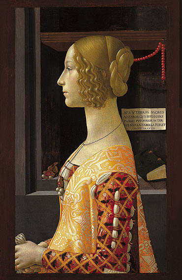 Portrait of Giovanna Tornabuoni, 1488 | Ghirlandaio | Giclée Canvas Print