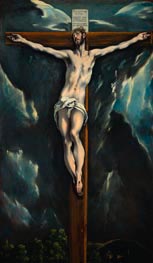 El Greco | Christ on the Cross, c.1600/10 | Giclée Canvas Print