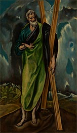 Der Heilige Andreas | El Greco | Gemälde Reproduktion