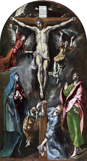 Die Kreuzigung, c.1597/00 | El Greco | Giclée Leinwand Kunstdruck