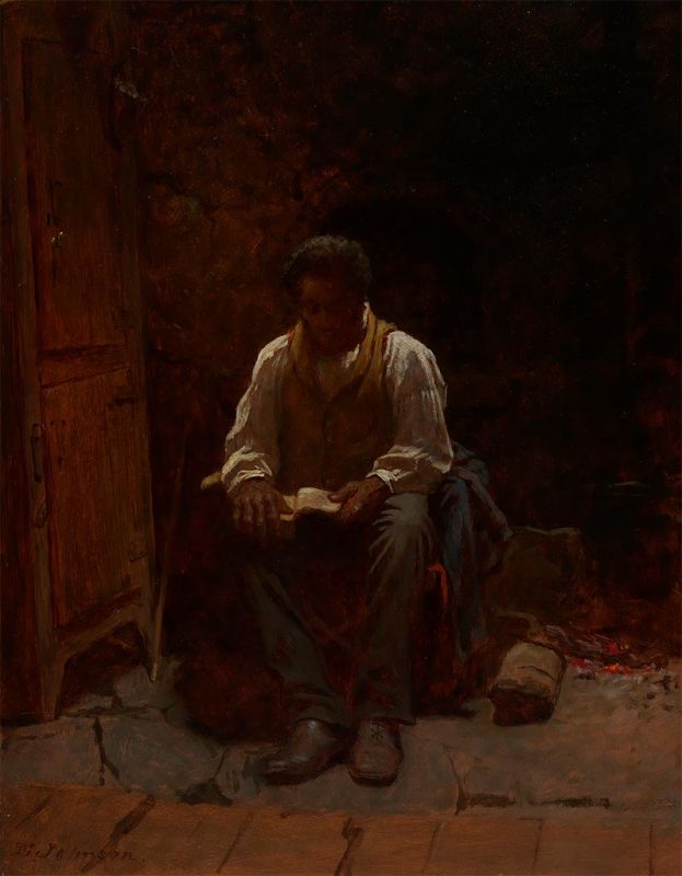 The Lord Is My Shepherd, 1863 | Eastman Johnson