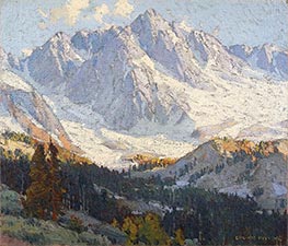 Edgar Alwin Payne | Snowy Peaks | Giclée Canvas Print