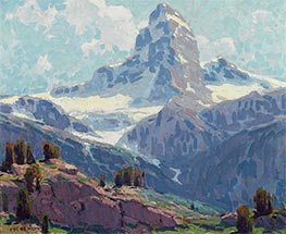 Edgar Alwin Payne | The Matterhorn | Giclée Canvas Print