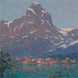 Edgar Alwin Payne | Lake Lucerne, Switzerland | Giclée Canvas Print