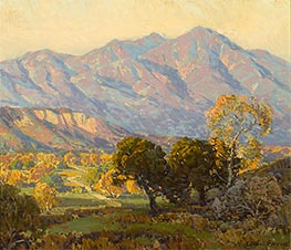 Edgar Alwin Payne | Canyon Mission Viejo, Capistrano | Giclée Canvas Print