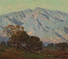 San Gabriel Mountains, 1921 von Edgar Alwin Payne | Leinwand Kunstdruck