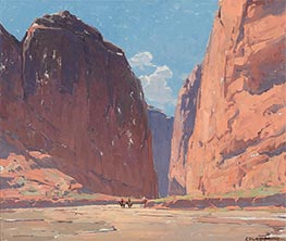 Canyon Walls, n.d. von Edgar Alwin Payne | Leinwand Kunstdruck