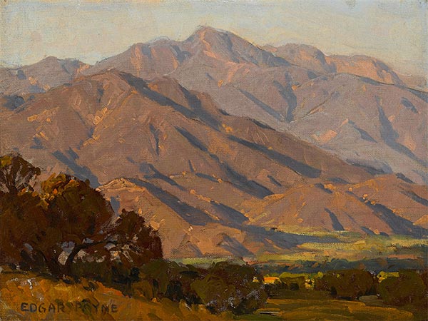 Kalifornische Hügel, n.d. | Edgar Alwin Payne | Giclée Leinwand Kunstdruck