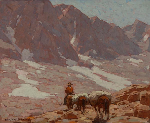Edgar Alwin Payne | Bishop Pass Trail, Undated | Giclée Canvas Print