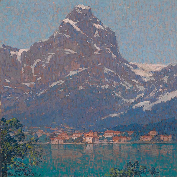 Lake Lucerne, Switzerland, Undated | Edgar Alwin Payne | Giclée Canvas Print
