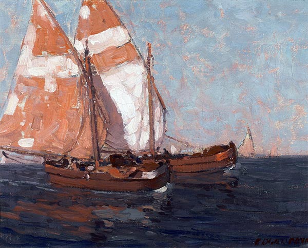 Edgar Alwin Payne | Sailboats on the Adriatic, Undated | Giclée Canvas Print