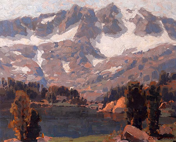 Sierra Snow, Bishop, Undated | Edgar Alwin Payne | Giclée Canvas Print