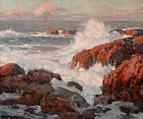 Crashing Waves, n.d. | Edgar Alwin Payne | Giclée Canvas Print