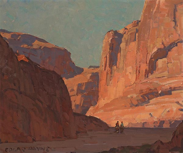 Canyon del Muerto, n.d. | Edgar Alwin Payne | Giclée Leinwand Kunstdruck