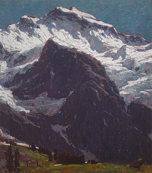 The Jungfrau, n.d. | Edgar Alwin Payne | Giclée Leinwand Kunstdruck