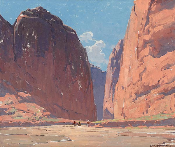 Canyon Walls, n.d. | Edgar Alwin Payne | Giclée Leinwand Kunstdruck