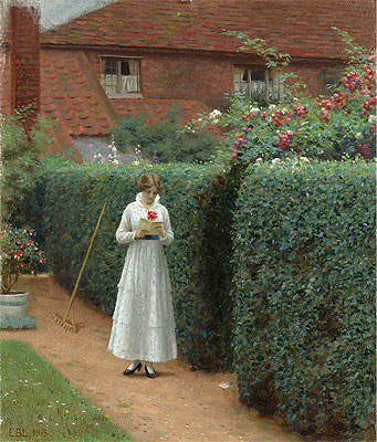 Le Billet Doux, 1915 | Blair Leighton