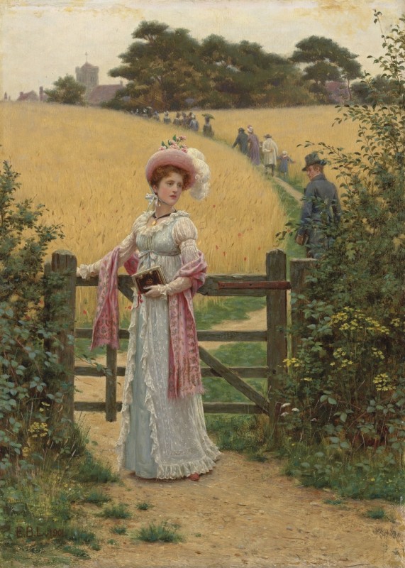 Sunday Morning, 1901 | Blair Leighton | Giclée Canvas Print