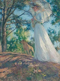 On Bos'n's Hill | Edmund Charles Tarbell | Painting Reproduction
