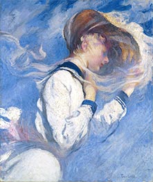Summer Breeze | Edmund Charles Tarbell | Painting Reproduction