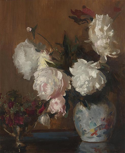 Pfingstrosen, c.1925 | Edmund Charles Tarbell