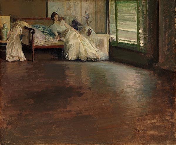 Edmund Charles Tarbell | Across the Room, c.1899 | Giclée Canvas Print