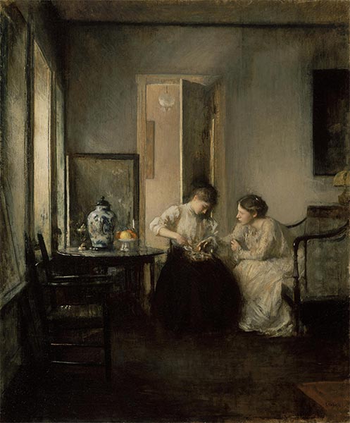 New England Interior, 1906 | Edmund Charles Tarbell
