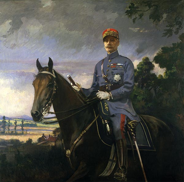 Marshal Ferdinand Foch, 1920 | Edmund Charles Tarbell | Giclée Canvas Print