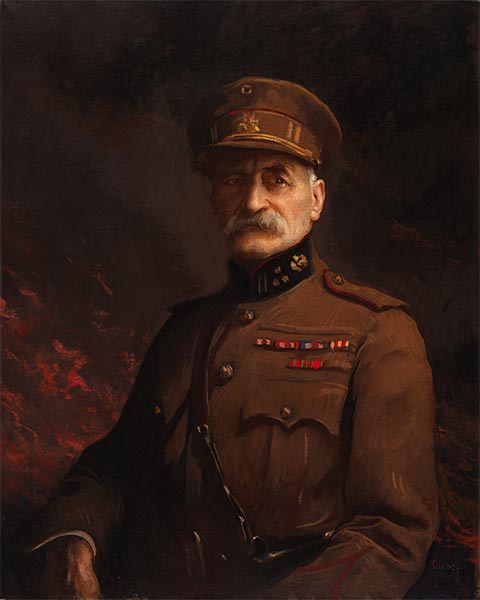 General Georges Leman, Kommandeur der Festungsstadt Lüttich, c.1919/20 | Edmund Charles Tarbell