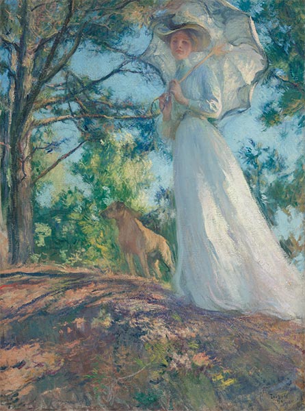 Auf dem Hügel des Bootsmanns, 1901 | Edmund Charles Tarbell