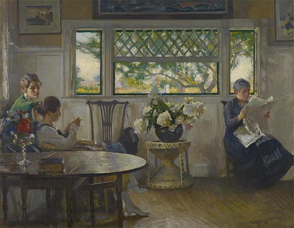 Mutter, Mercie und Maria, 1918 | Edmund Charles Tarbell