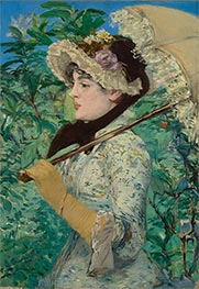 Jeanne - Spring | Manet | Painting Reproduction