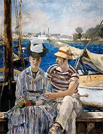 Argenteuil, 1874 by Manet | Canvas Print