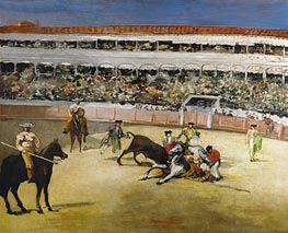 Manet | Bull Fight | Giclée Canvas Print