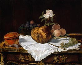 The Brioche, 1870 by Manet | Canvas Print