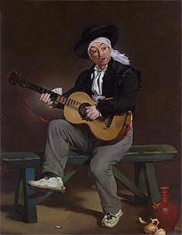 The Spanish Singer | Manet | Gemälde Reproduktion